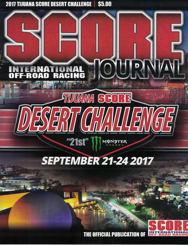 2017 SCORE Tijuana Desert Challenge Journal