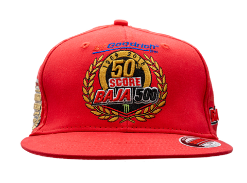 50th BAJA 500 ANNIVERSARY FLAT BILL CAP