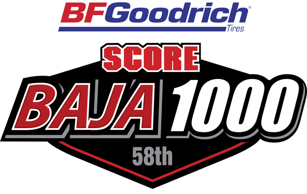 2025 SCORE 58th Baja 1000 Sticker