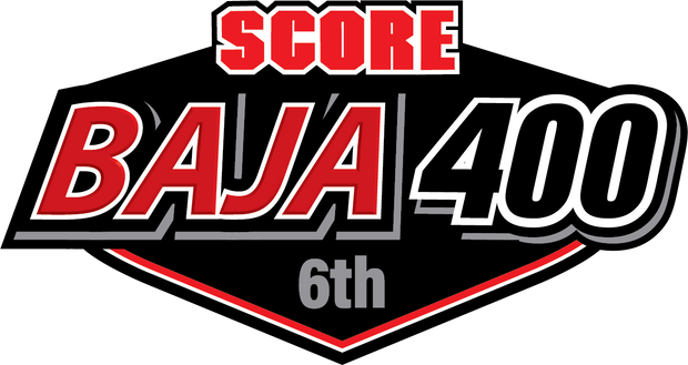 2025 SCORE 6th Baja 400 Sticker
