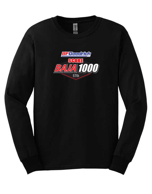 SCORE 57th Baja 1000 Long Sleeve - Black