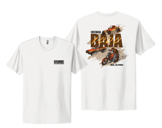 BAJA 1000 Vintage throwback Tee