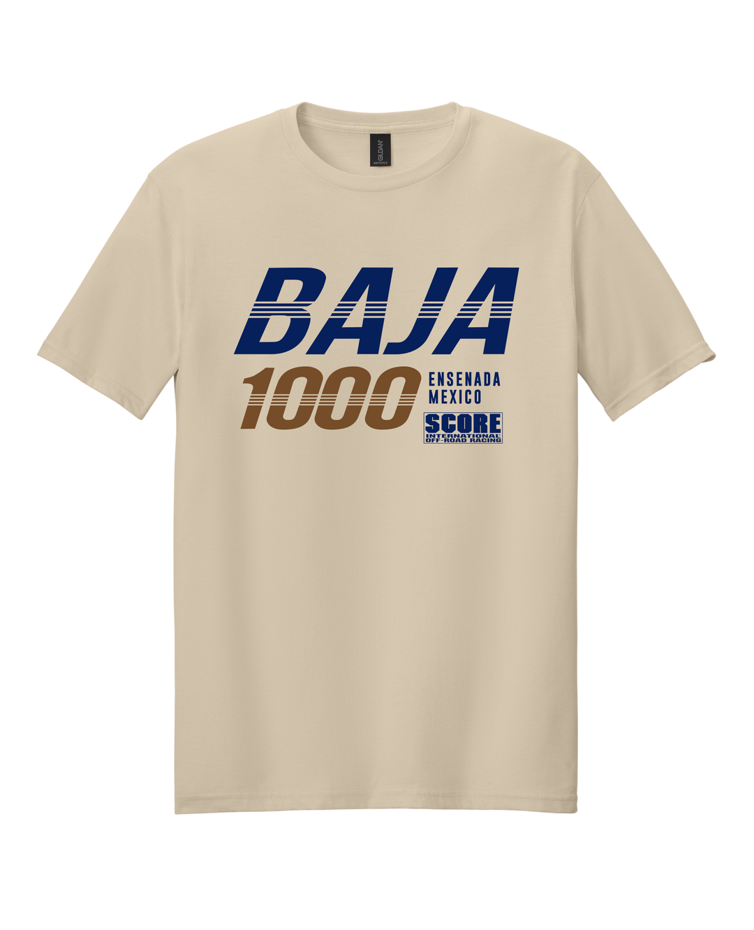 BAJA 1000 In Line Tee Ensenada SCORE International Off Road Racing