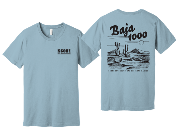 Baja 1000 Desert Tee - BLUE