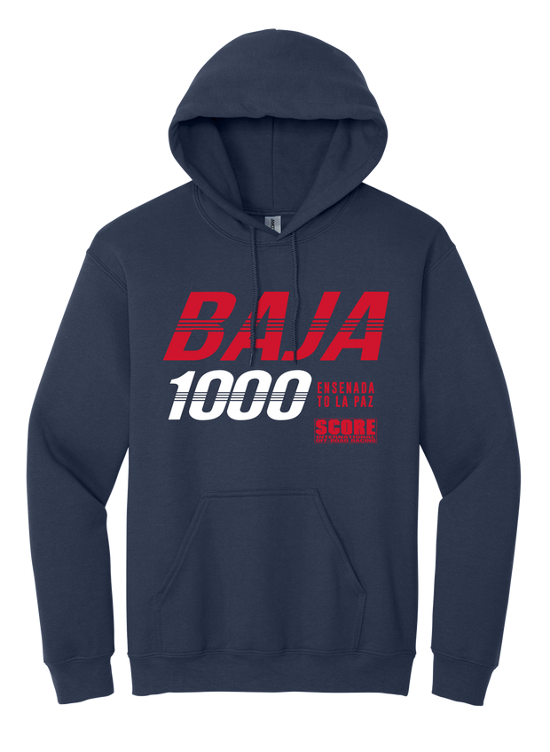 BAJA 1000 InLine Hoodie - Navy