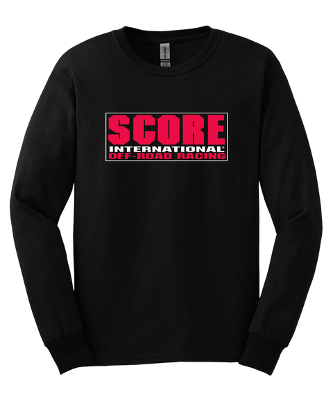 SCORE Logo Long Sleeve - Black