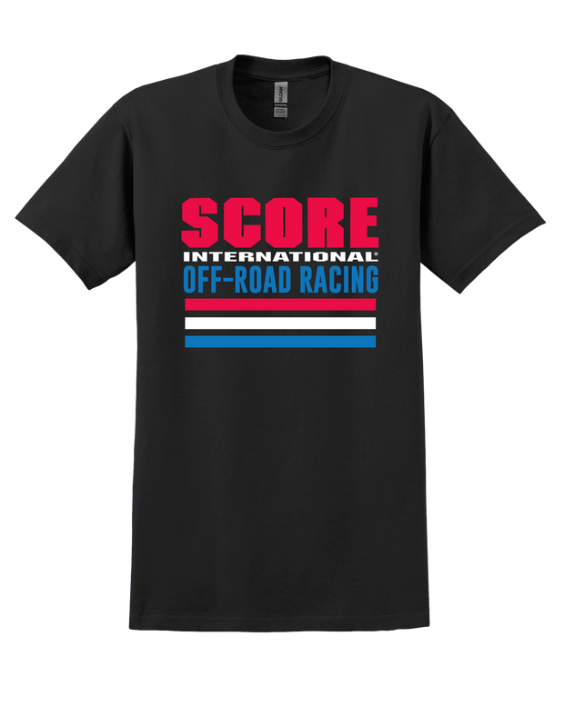 SCORE Logo Stripe Tee