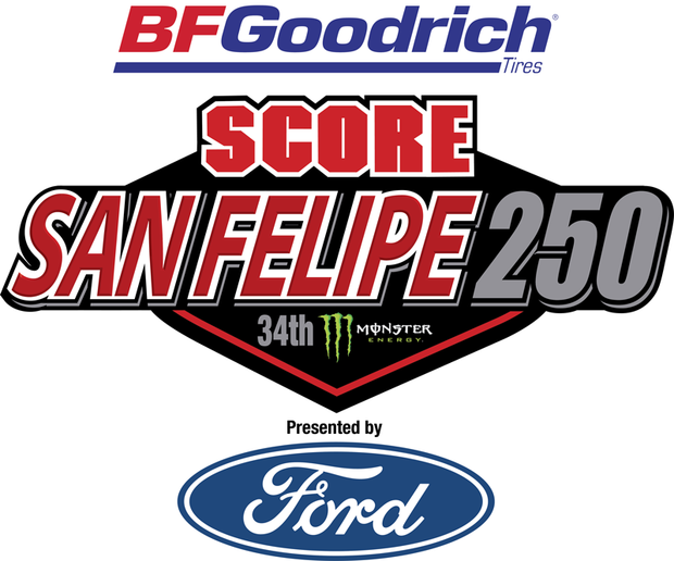 2021 SCORE 34th San Felipe 250 Sticker