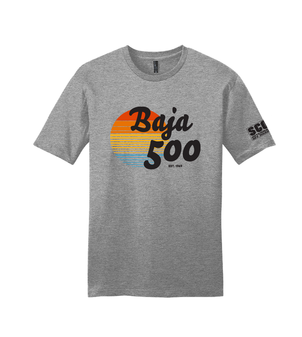 BAJA 500 Est. 1969 Sunset Tee GREY