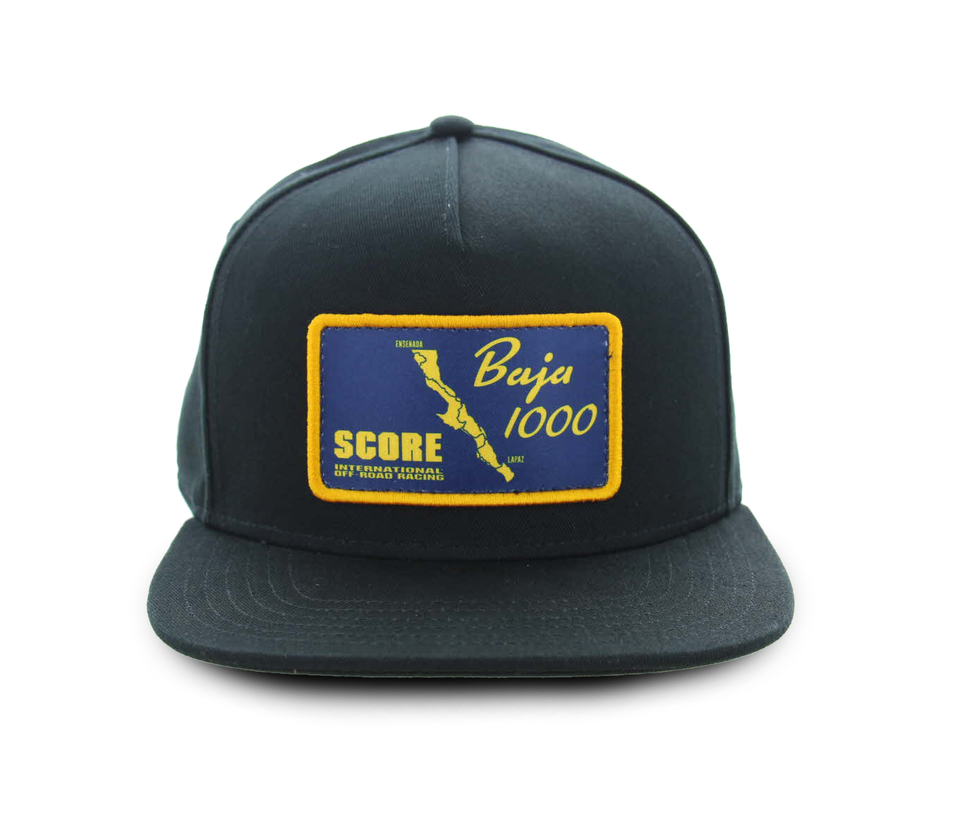 SCORE Baja 1000 Patch Hat - BLACK – SCORE International Off Road